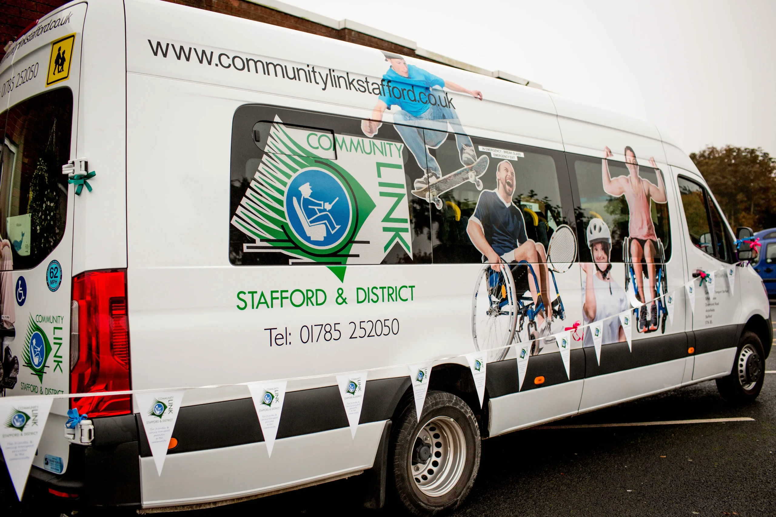 A Community Link Stafford & District minibus